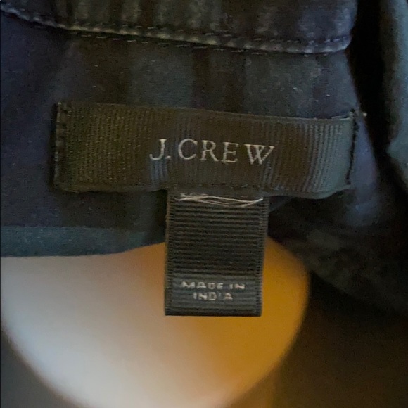 J CREW GREEN PLAID PULLOVER TUNIC BEADED POCKETS - Picture 5 of 9